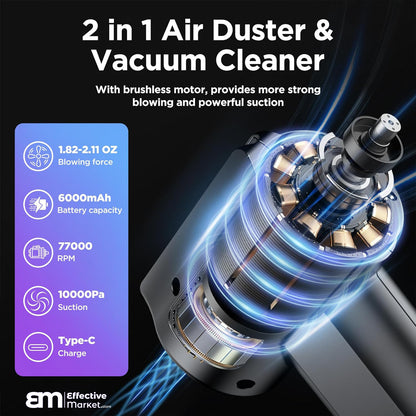 High Power Portable Car Vacuum Cleaner