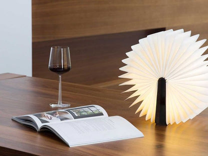 Foldable Wooden Book lamp